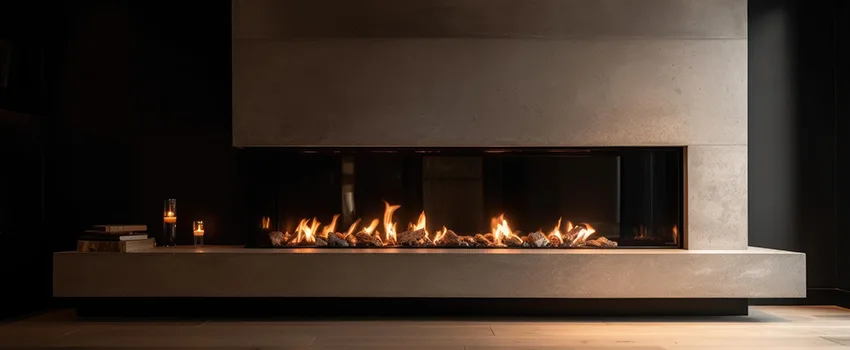 Gas Fireplace Ember Bed Design Services in Foster City, California