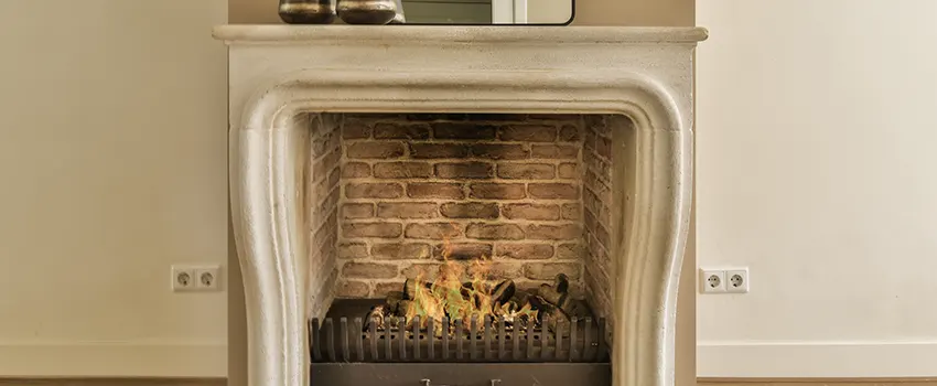 Vintage-style Fireplace Redesign in Foster City, California