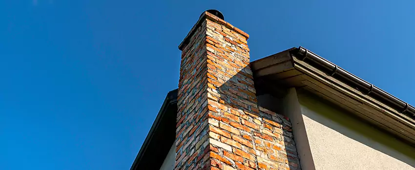 Masonry Chimney Flashing Repair in Foster City, California