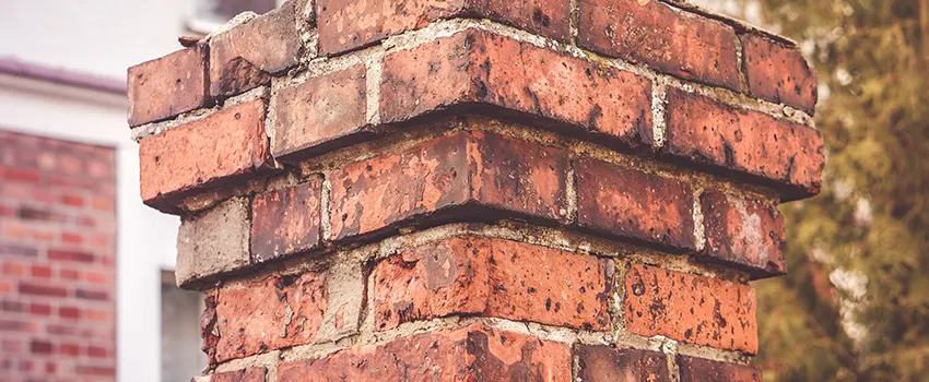 Cracked Chimney Bricks Repair Cost in Foster City, California
